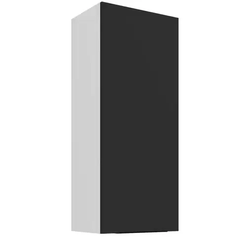 Kuchynské skrinky visiace Kuchynská skrinka Aria-Bl/Wh Anti Fingerprint 45g-108 1f
