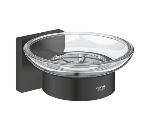 Svietidlá GROHE 410962430 - Miska na mydlo START CUBE 110 x 56 x 125 mm čierna 410962430