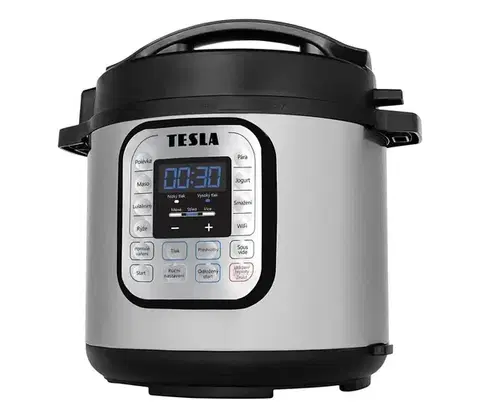 Predlžovacie káble TESLA Electronics TESLA EliteCook tlakový hrniec 6 l 10v1 1000W/230V Wi-Fi EPCKK70WSLR