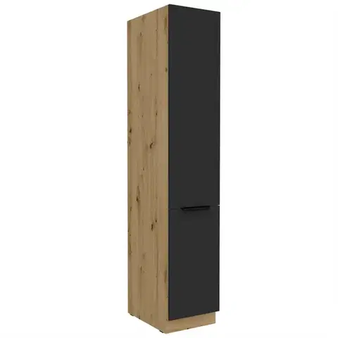Kuchynské skrinky stojace Kuchynská skrinka Aria-Bl/Ar Anti Fingerprint 40dk-210 2f