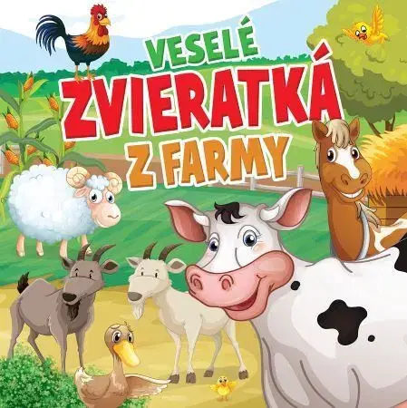 Leporelá, krabičky, puzzle knihy Veselé zvieratká z farmy