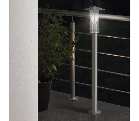 Záhradné lampy EGLO 30188 - Vonkajšia lampa LISIO 1xE27/60W/230V IP44 30188