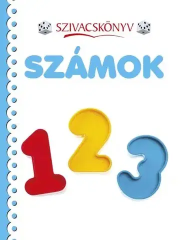 Leporelá, krabičky, puzzle knihy Szivacskönyv - Számok