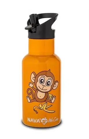 Termosky a termohrnčeky Kinekus Termoflaša 350 ml nerez, opica oranžová NAVA
