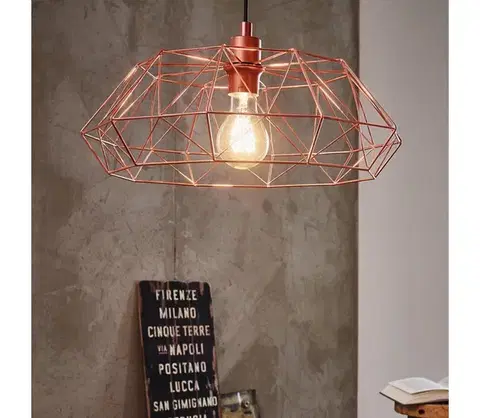 Svietidlá Eglo 49488 - Luster CARLTON 2 1xE27/60W/230V 49488