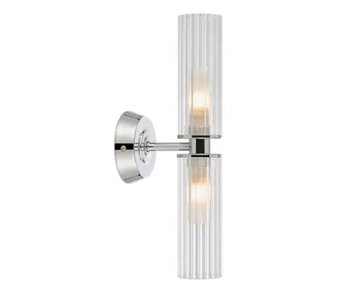 Svietidlá Markslöjd 109027 - Kúpeľňové nástenné svietidlo RIMINI 2xG9/20W/230V IP44 lesklý chróm 109027