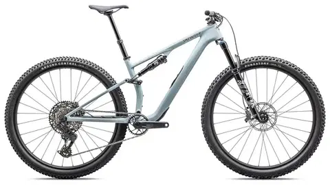 Celoodpružené SPECIALIZED Epic 8 EVO Comp Gloss Sea Foam/Cast Blue Metallic Veľkosť: L