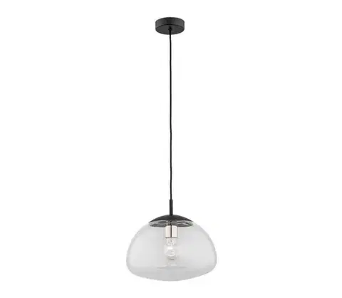 Svietidlá Argon 4332 - Luster na lanku TRINI 1xE27/15W/230V priemer 30 cm čierna 4332