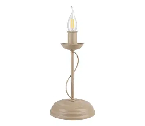 Lampy  Stolná lampa ANTON 1xE14/60W/230V béžová LN-1.294/BEŻ