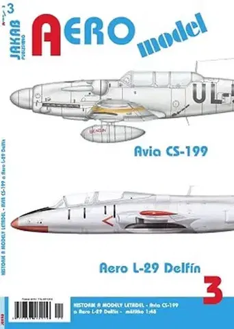 Armáda, zbrane a vojenská technika AEROmodel 3 - Avia CS-199 a AERO L-29 De