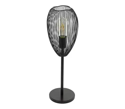Lampy Eglo 49144 - Stolná lampa CLEVEDON 1xE27/60W/230V 49144