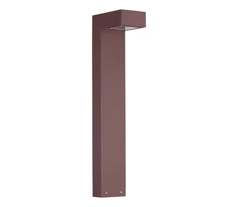 Záhradné lampy Ideal Lux - Vonkajšie svietidlo SIRIO 1xGX53/9W/230V 60 cm IP65 hnedé 213279