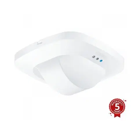 Svietidlá Steinel 079482 - Prezenčný hlásič Dual HF COM1 biela 079482