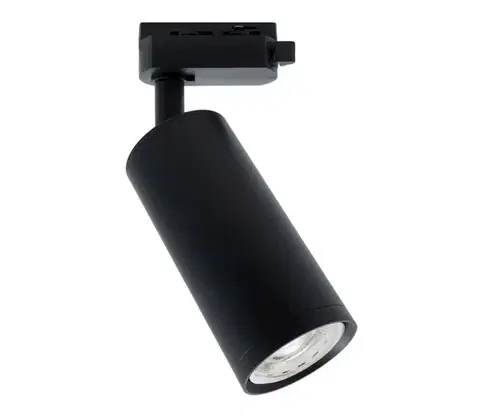 Svietidlá  Bodové svietidlo MICA do lištového systému 1xGU10/25W/230V 1-fázové čierna ML5712