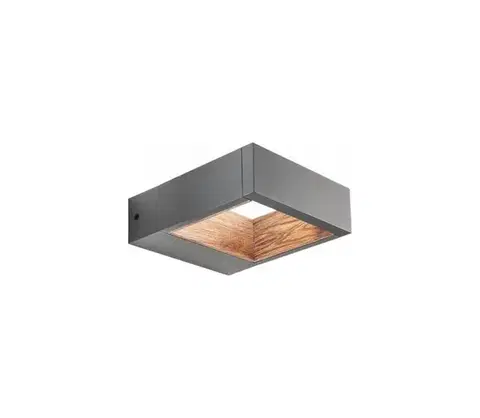 LED osvetlenie Redo 90508 - LED Vonkajšie nástenné svietidlo WALD LED/10W/230V IP65 antracit 90508