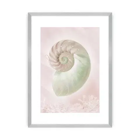 Obrazy Plagát Pastel Pink III
