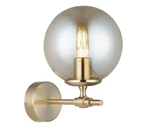 Svietidlá  Nástenné svietidlo POLINO 1xE27/40W/230V zlaté 341LCA1618