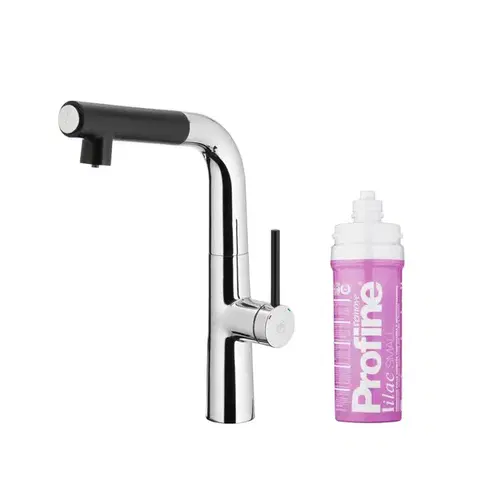 Kuchynské drezy KFA KFA - Batéria MUNGO drezová stojanková s filtráciou, chróm 6733-915-00