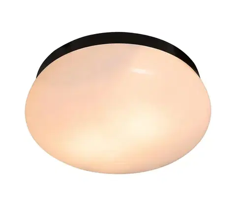 Svietidlá Nordlux - Kúpeľňové stropné svietidlo FOAM 2xE27/55W/230V IP44 čierna 2210126003