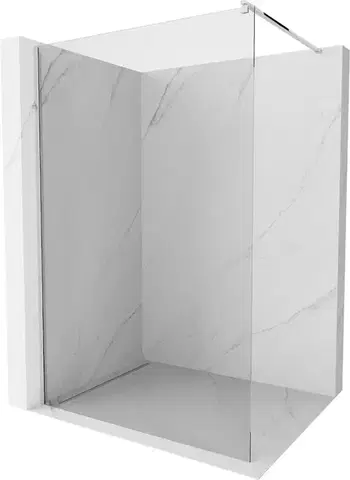 Sprchové dvere MEXEN/S - Kioto Sprchová zástena WALK-IN 75 x 200, transparent 8 mm, chróm 800-075-101-01-00