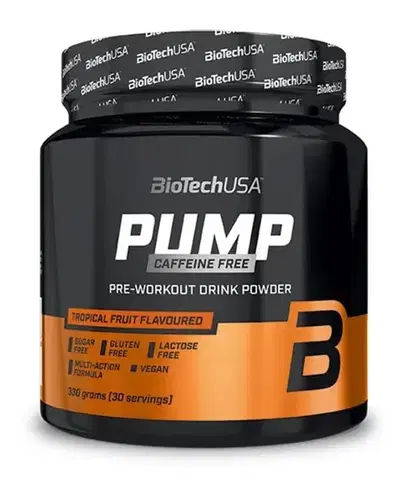 Práškové pumpy Pump - Biotech USA 330 g Tropical Fruit