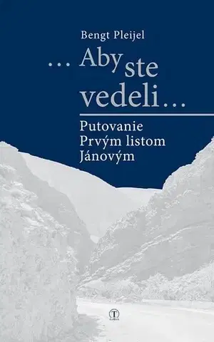 Kresťanstvo Aby ste vedeli - Bengt Pleijel