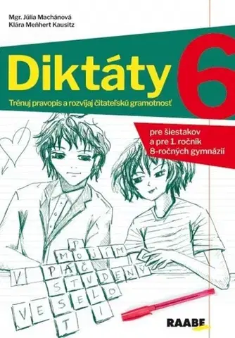 Slovenský jazyk Diktáty pre 6.ročník PZ - Kolektív autorov