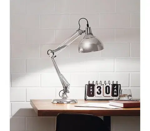 Lampy Eglo 94702 - Stolná lampa BORGILLIO 1xE27/40W/230V 94702