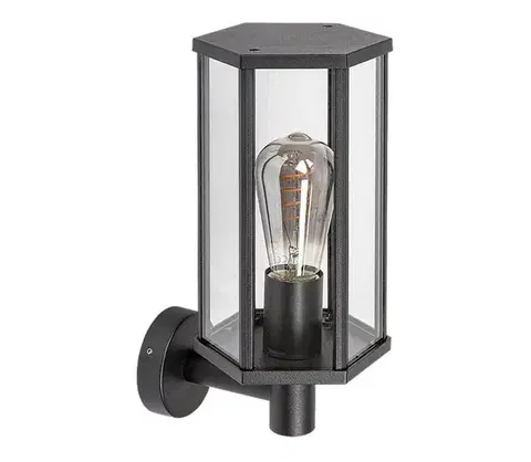 Svietidlá Rabalux 7239 - Vonkajšia nástenná lampa DUBROVNIK 1xE27/40W/230V IP44 7239