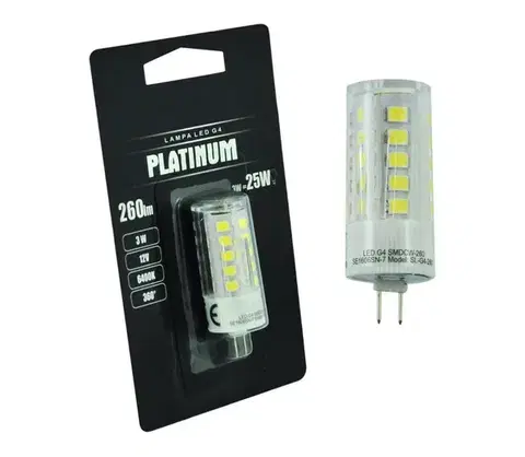 Žiarovky  LED Žiarovka G4/3W/12V 6500K 306623