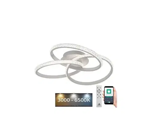 Svietidlá  LED Stmievateľné stropné svietidlo LED/70W/230V 3000-6500K + diaľkové ovládanie TA1304/W