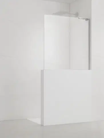 Sprchové dvere Sprchová zástena SAT walk-in 110 cm na zníženú priečku SATBWIS110ZAVP SATBWIS110ZAVP