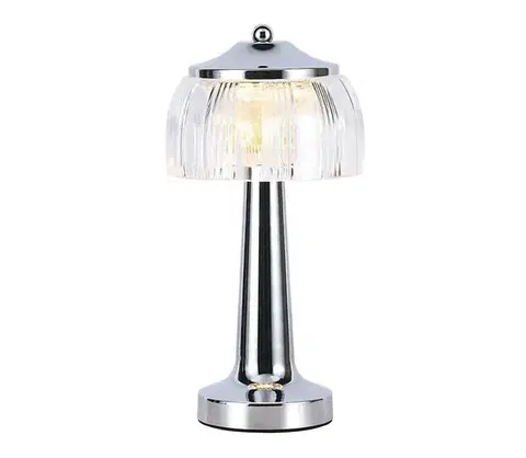 Lampy  LED Stmievateľná stolná lampa LED/1W/5V 3000-6000K 1800 mAh chróm 7939