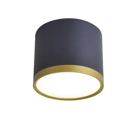 Svietidlá  LED Bodové svietidlo TUBA LED/9W/230V čierna/zlatá 2275963