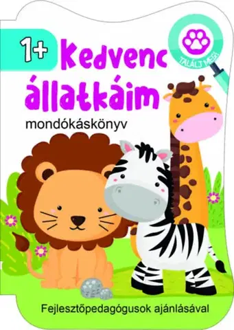 Leporelá, krabičky, puzzle knihy Kedvenc állatkáim mondókáskönyv