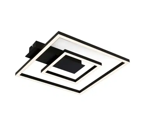 Svietidlá Briloner - LED stropné svietidlo FRAME LED/22W/230V 3000K 30x32 cm čierna 3772-015