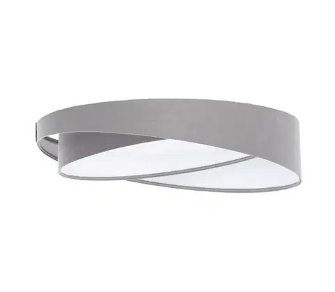 Svietidlá  LED stmievateľné stropné svietidlo SM. GALAXY M. LED/24W/230V pr. 55 cm sivá/biela + diaľkový ovládač D-090-060-012-RC