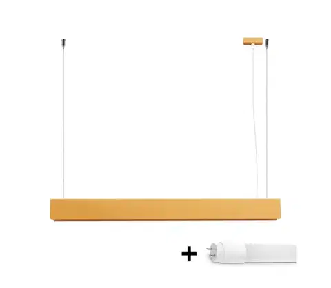 Svietidlá  SL.1396 - LED Luster na lanku SPARK 1xG13/8,5W/230V zlatá SL.1396