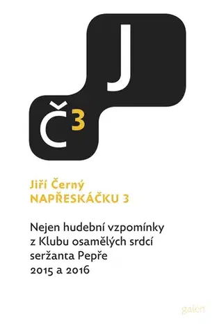 Eseje, úvahy, štúdie Napřeskáčku 3 - Jiří Černý