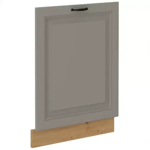 Dvierka a čelá zásuviek pre kuchynske skrinky Dvierka umývačky riadu Stilo claygrey/artisan 713x596