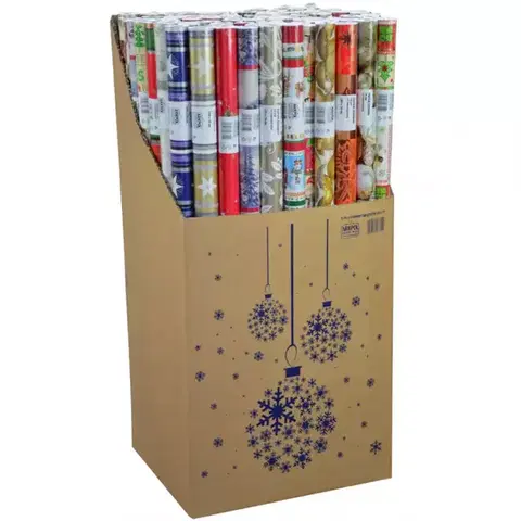 Vianočné dekorácie – do vnútra Baliaci papier 200 x 70 cm