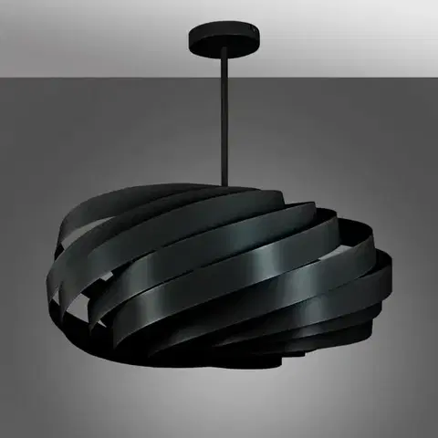 Lampy do obývačky Luster MONTOYA 6125 BLACK PL4