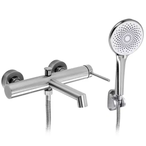 Kúpeľňové batérie REA - Vaňová batéria Foss Nickel Brush REA-B6892