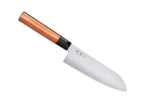 Nože do kuchyne Santoku KAI Seki Magoroku Red Wood Santoku kuchynský nôž 17 cm