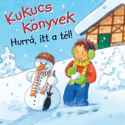 Leporelá, krabičky, puzzle knihy Kukucs könyvek - Hurrá, itt a tél!