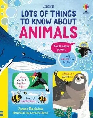 Príroda Lots of Things to Know About Animals - James Maclaine,Carolina Buzio