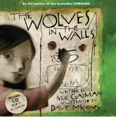 V cudzom jazyku Wolves in the Walls+CD - Neil Gaiman,Dave McKeane