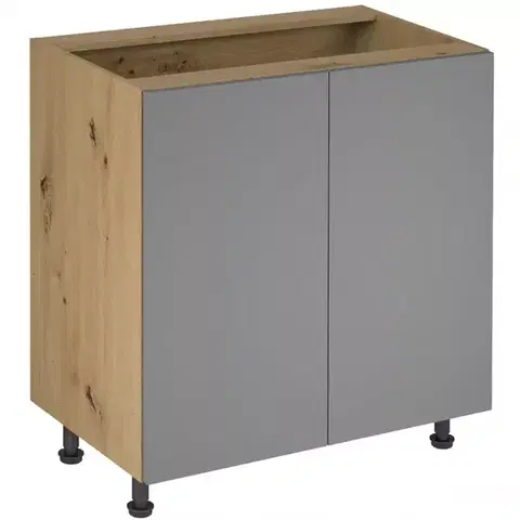 Kuchynské skrinky stojace Kuchynská skrinka Langen D80 beige