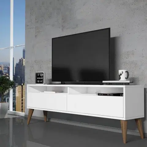 TV stolíky TV stolík Best 2 - White