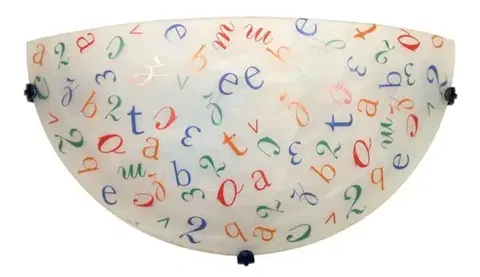 Stropná svetla Nástenná stropná lampa Stropná lampa s písmenami 60W